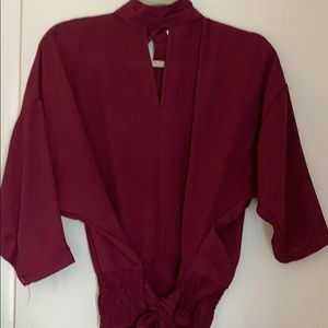 Keyhole Blouse, Size M